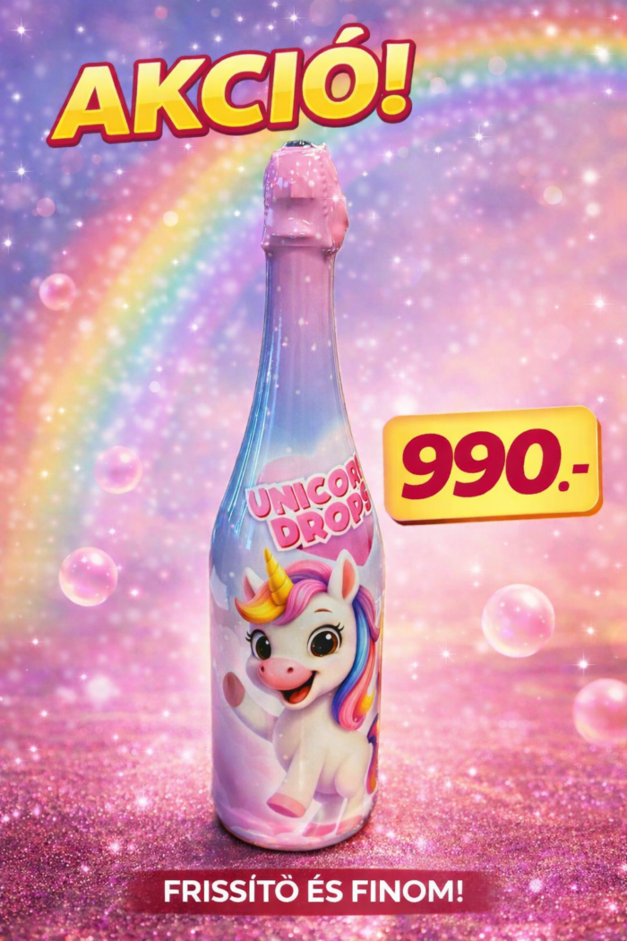 Unicornis kölyökpezsgő 0,75L
