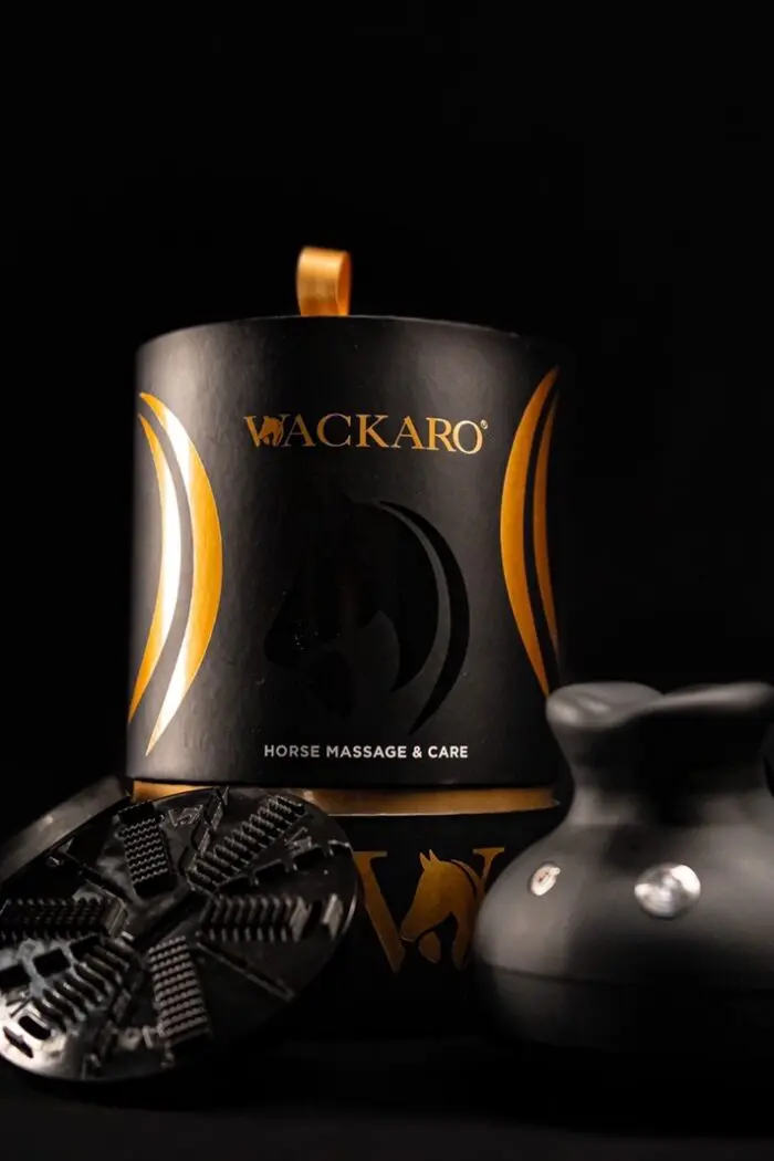 WACKARO® elektromos lóápoló-és masszírozó készülék - Fekete